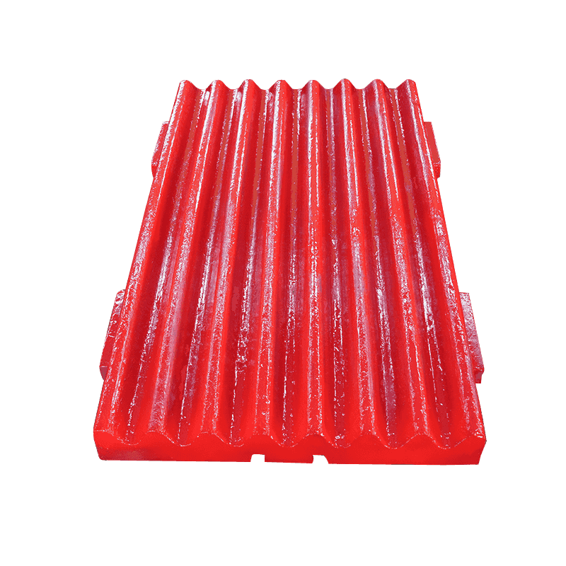 Jaw Crusher เหล็กแมงกานีสสูง จานกรามคงที่